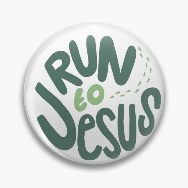 Item preview, Run to Jesus designed and sold by beesandcacti.