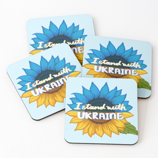Item preview, "I stand with Ukraine" Sunflower designed and sold by stubiedoodles.