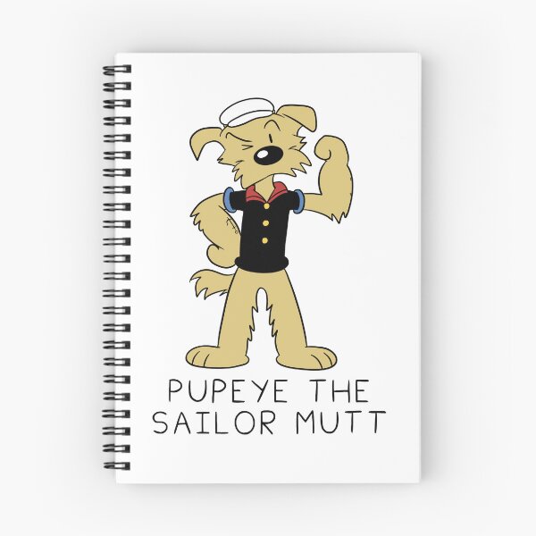 Item preview, Pupeye the Sailor Mutt designed and sold by MeganCartoonist.
