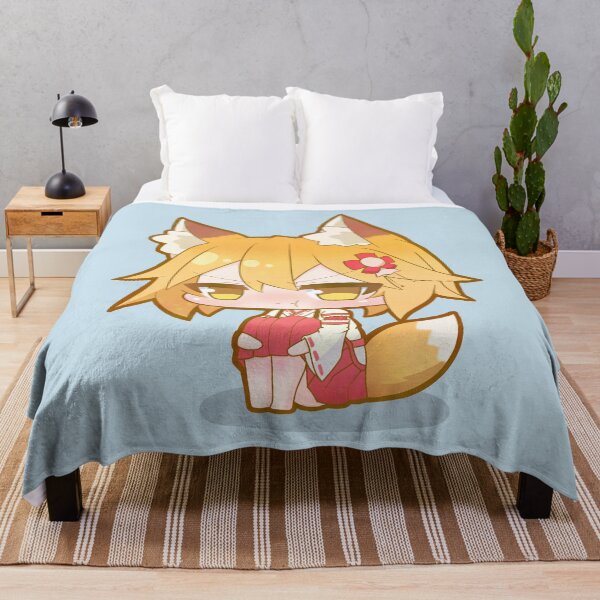 Item preview, Upset Fox God | Sewayaki Kitsune no Senko-san designed and sold by Ozairkid.