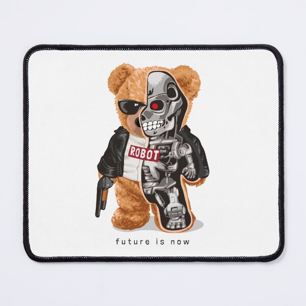 Item preview, Robot Bear: Futuristic and original design for science fiction lovers designed and sold by Polarisofficial.
