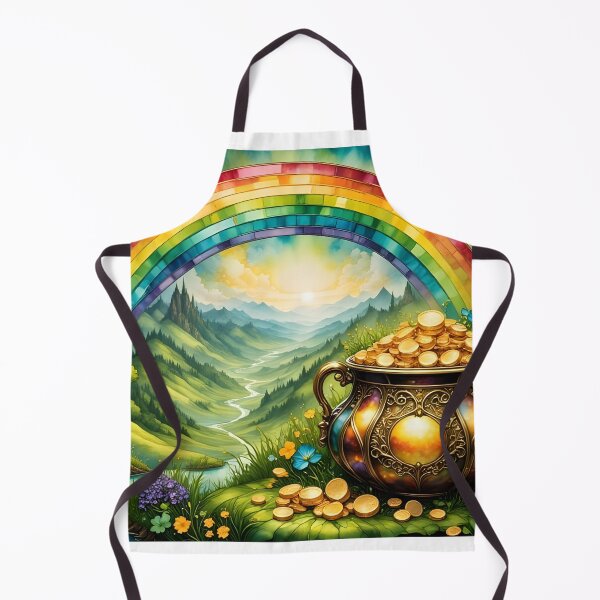 Item preview, Luck of Ireland: Rainbow Pot o' Gold designed and sold by ACuriousshoppe.