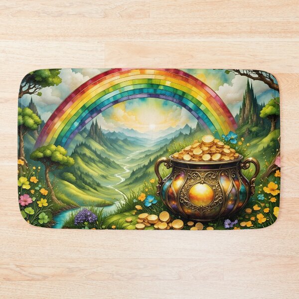Item preview, Luck of Ireland: Rainbow Pot o' Gold designed and sold by ACuriousshoppe.