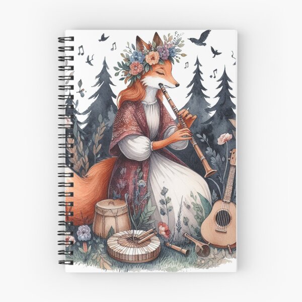Item preview, Folk Music Fox designed and sold by erkinmaddison.