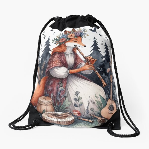 Item preview, Folk Music Fox designed and sold by erkinmaddison.
