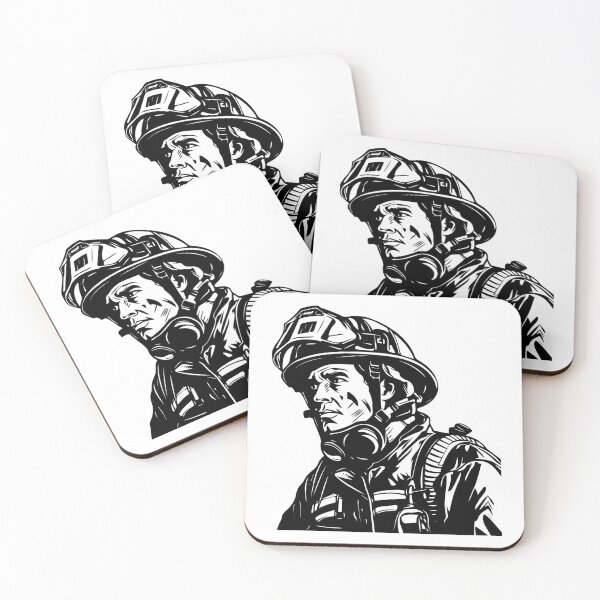 Item preview, Firefighter Fireman Rescue Crew Emergency Responder Hero designed and sold by inkoutninja.