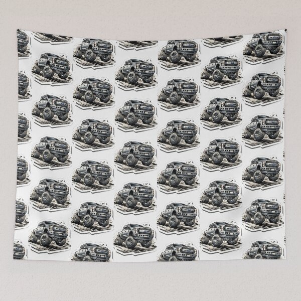 Item preview, Lifted Ford Super Duty Off-Road Illustration designed and sold by IronCladArms.