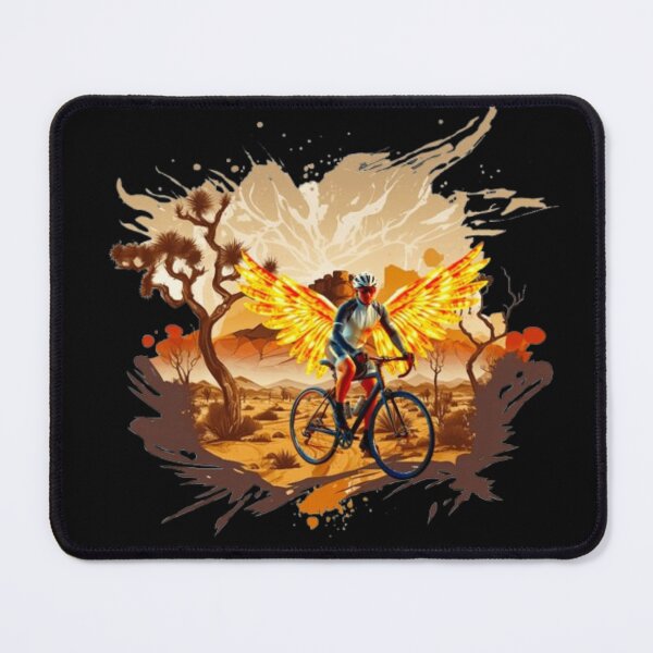 Item preview, An Archangel Cycling In The Woods designed and sold by DivineHaven.