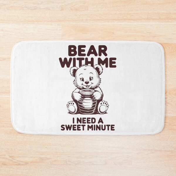Item preview, Cute Bear With Honey – Funny Pun designed and sold by Taans-Creation.