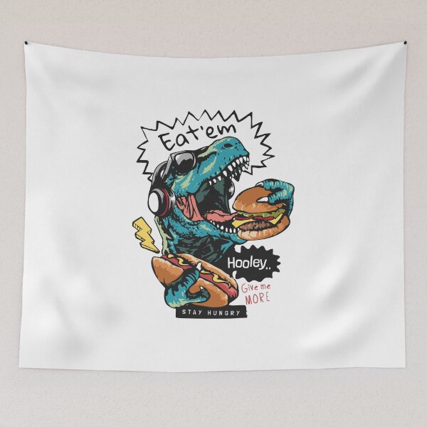 Artikelvorschau, Lasst uns verschlingen! Lustiges hungriges T-Rex-Design für Essensliebhaber entworfen und verkauft von Polarisofficial.