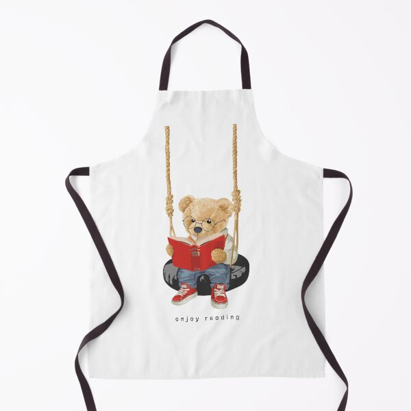 Item preview, Enjoy reading! Cute reading teddy bear design for relaxing moments designed and sold by Polarisofficial.