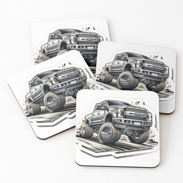 Item preview, Lifted Ford Super Duty Off-Road Illustration designed and sold by IronCladArms.