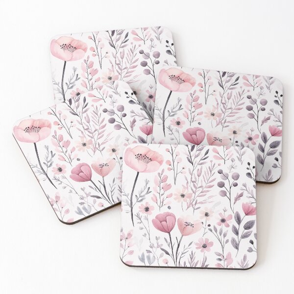 Item preview, Watercolor Elegant Pink Floral  designed and sold by WinfinityStudio.