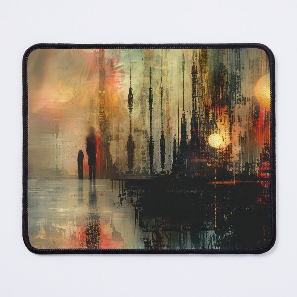 Item preview, Wandering Through the Neon Fog designed and sold by NeoNebulaArt.
