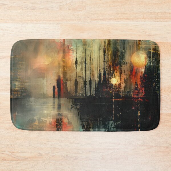 Item preview, Wandering Through the Neon Fog designed and sold by NeoNebulaArt.