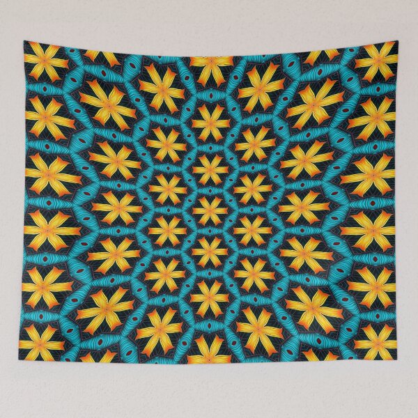 Item preview, Cute Abstract Flowers Pattern designed and sold by Patternflower.