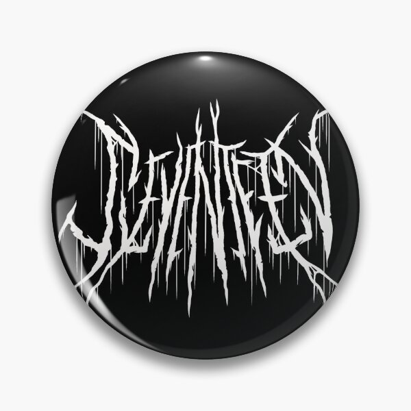 Item preview, White Seventeen Metal Logo designed and sold by eelliottx2.