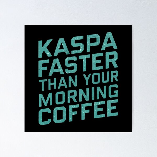 Item preview, Kaspa Blockchain designed and sold by RadDeck.