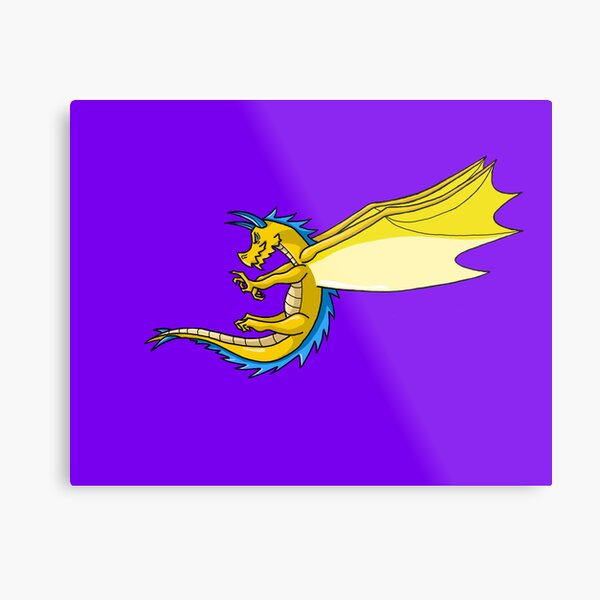 Aperçu de l'œuvre Dragon jaune créée et vendue par Artfeef.
