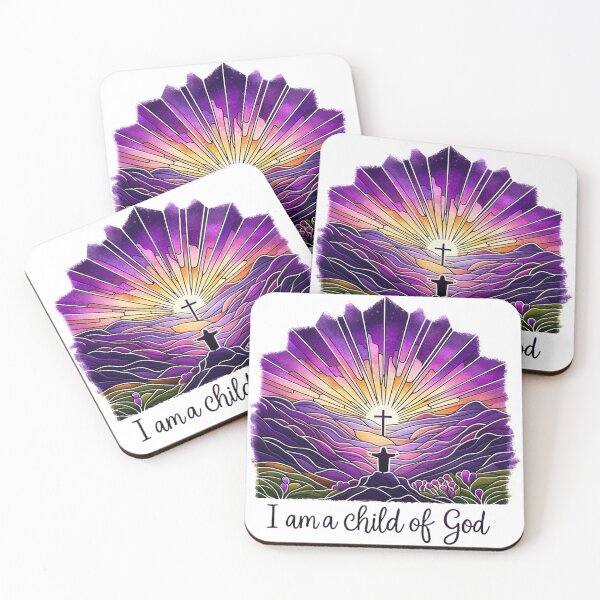 Item preview, Purple Aesthetic, I am a child of God Purple Aesthetic  designed and sold by HaydenMillepied.
