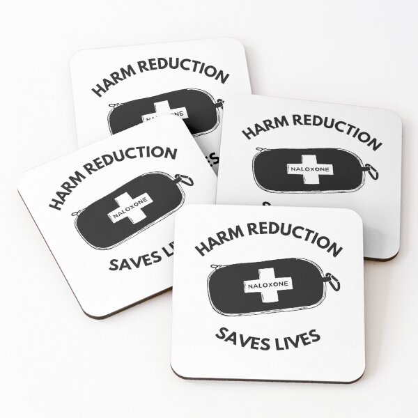 Item preview, Harm Reduction Saves Lives (White) designed and sold by mish-makes.