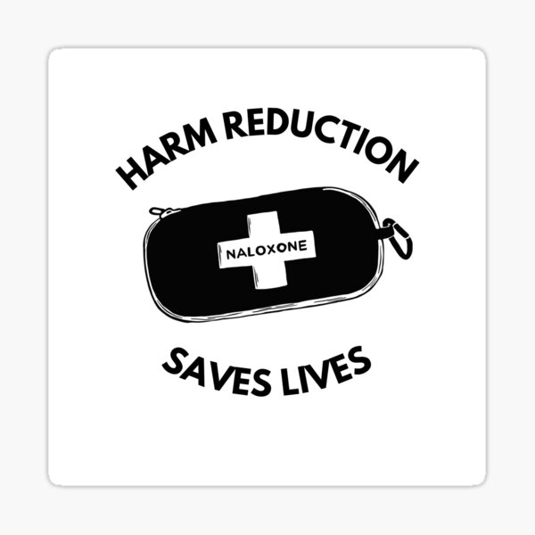 Item preview, Harm Reduction Saves Lives (White) designed and sold by mish-makes.