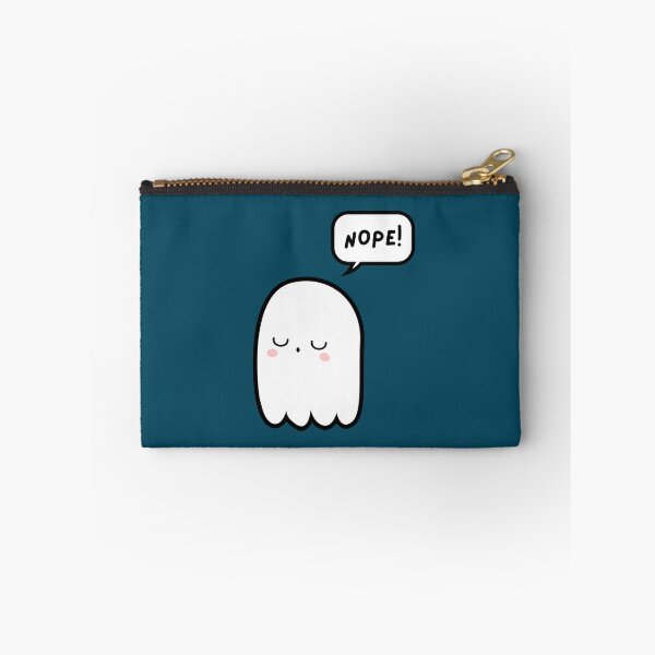 Item preview, Cute Ghost Saying NOPE! In Speech Bubble designed and sold by AASparksDesigns.