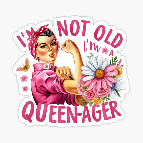 Item preview, I'm Not Old I'm a Queenager designed and sold by HaydenMillepied.