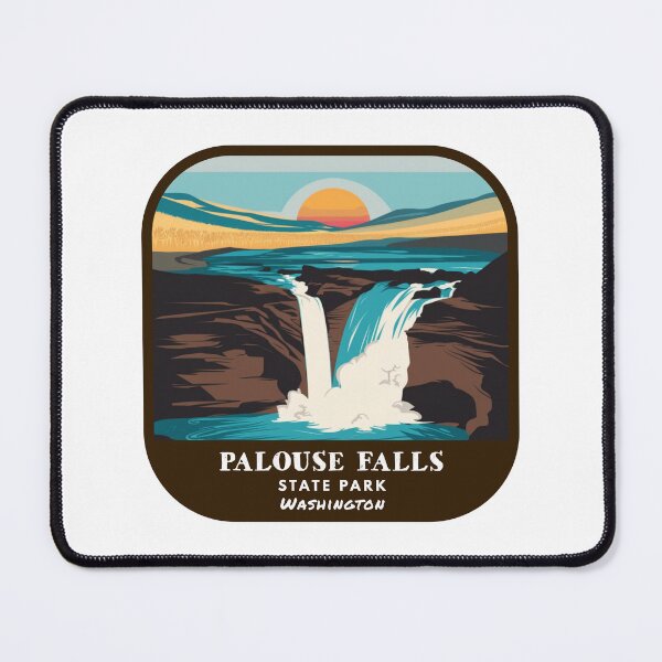 Item preview, Vintage Palouse Falls State Park (Washington State Park) designed and sold by RabbitK.