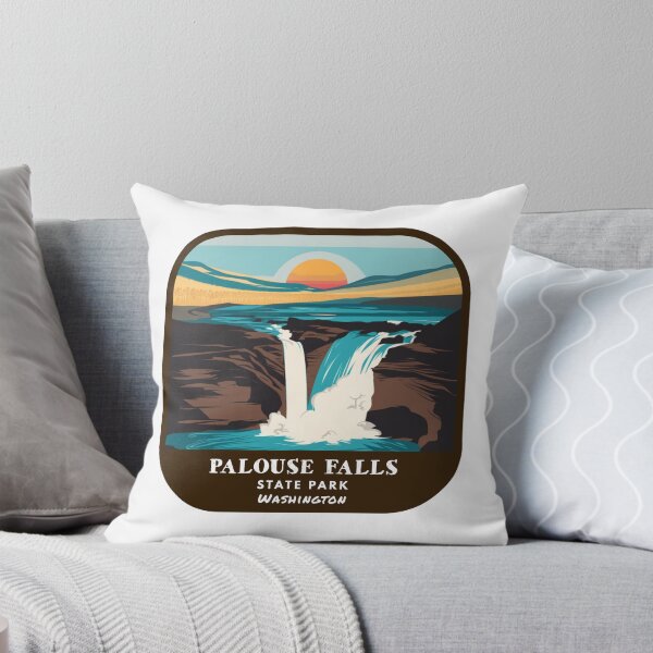 Item preview, Vintage Palouse Falls State Park (Washington State Park) designed and sold by RabbitK.