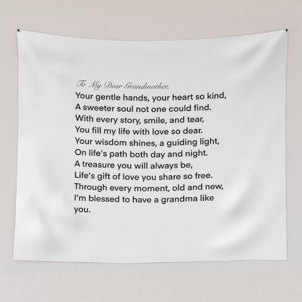 Item preview, Poem to Grandmother designed and sold by GameMod.