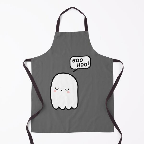 Item preview, Cute Ghost Saying BOO HOO! In Speech Bubble designed and sold by AASparksDesigns.