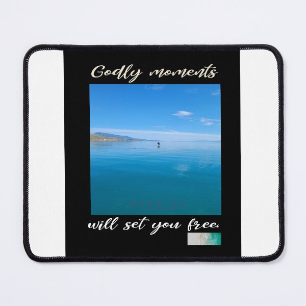 Item preview, Godly Moments Will Set You Free Outdoors designed and sold by Upspire (Uplifting + Inspiring) Designs.