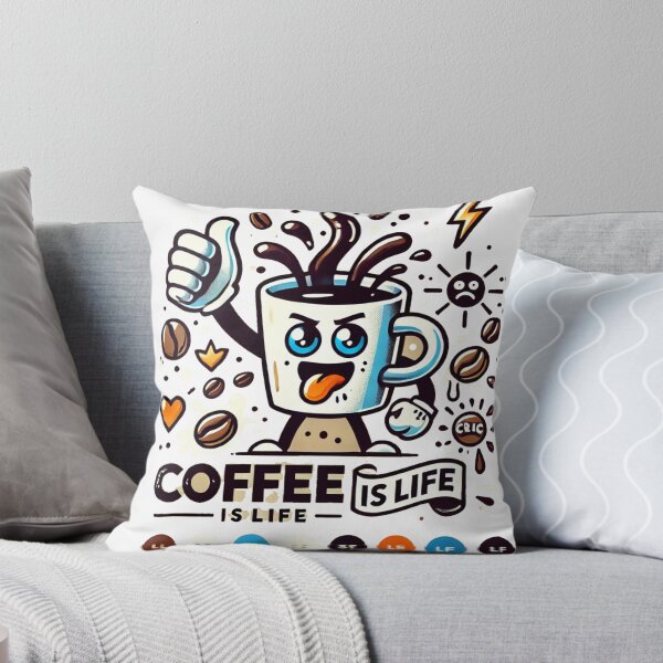 Item preview, Coffee is life designed and sold by Stickermagician.