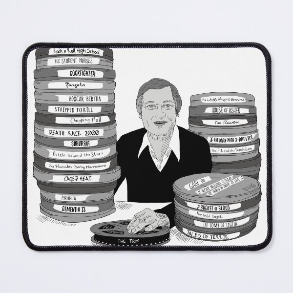 Item preview, Roger Corman Tribute designed and sold by Pan + Scan Illustration.