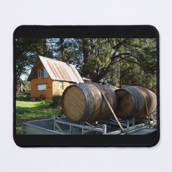 Item preview, Wine Barrels at Magpie Springs Adelaide Hills Wine Region - Fleurieu Peninsula - by South Australian artist Avril Thomas designed and sold by MagpieSprings.