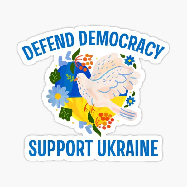 Artikel-Vorschau von Verteidige die Demokratie Unterstütze die Ukraine, designt und verkauft von Kixola.