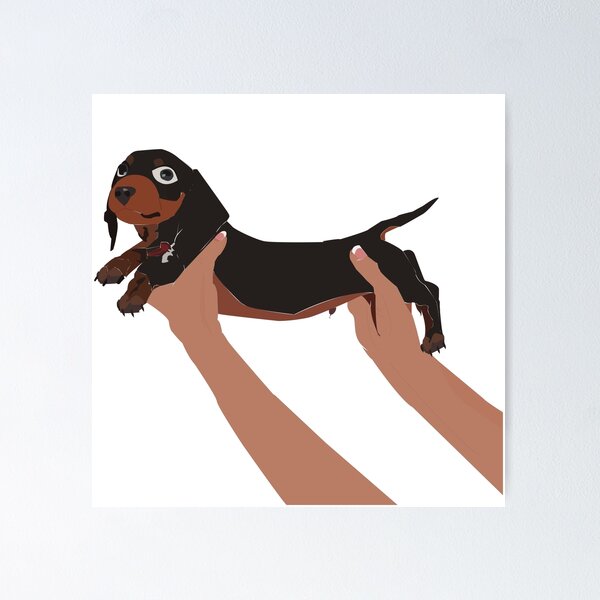 Item preview, Happy dachshund designed and sold by Rorospirit.