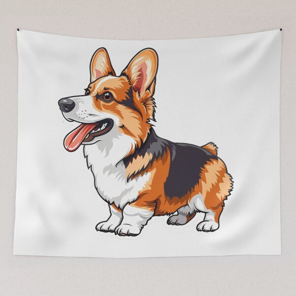 Item preview, Cute cartoon dog designed and sold by Stickermagician.