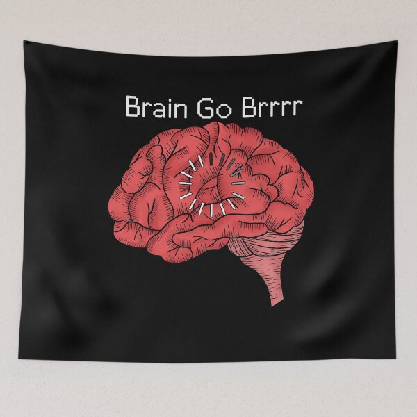 Item preview, Brain Go Brrrrrr designed and sold by WrensDgtDesigns.