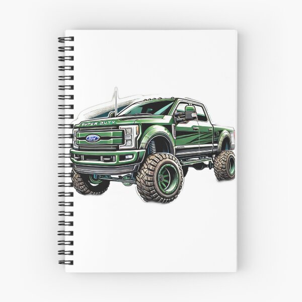 Item preview, Green Lifted Ford Super Duty Off-Road Monster designed and sold by IronCladArms.
