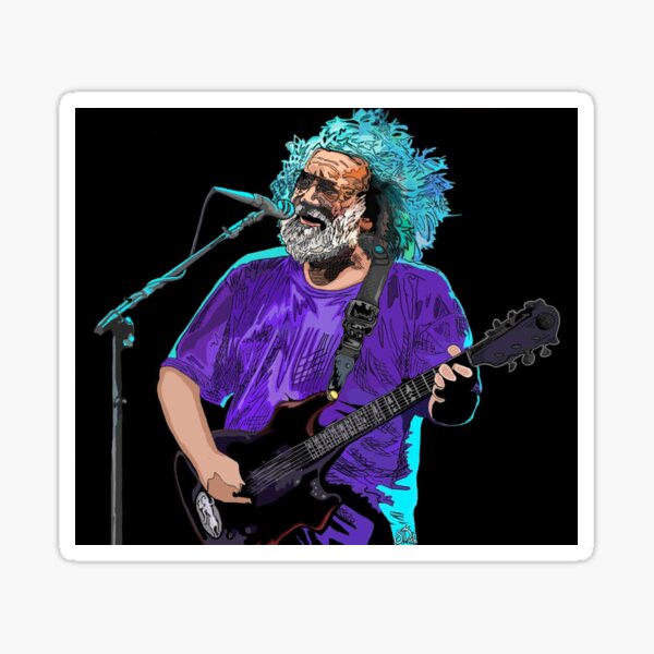 Item preview, Jerry Garcia Portrait designed and sold by Scott Dash Designs.
