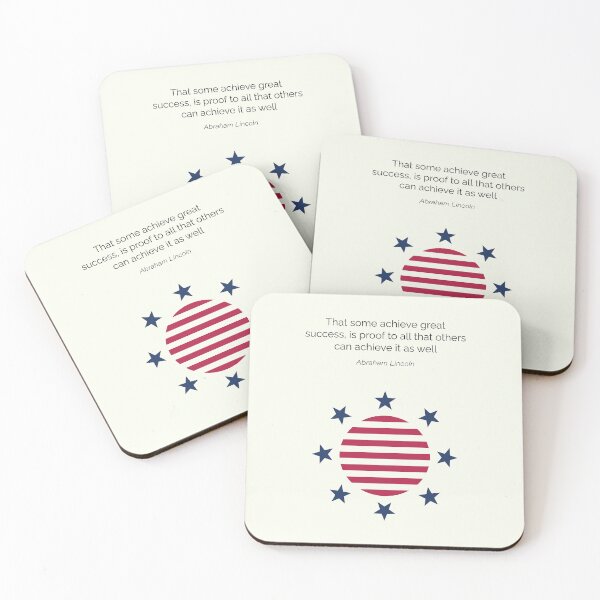 Item preview, Great Success Abraham Lincoln Quote United States America  designed and sold by kakarikihill.