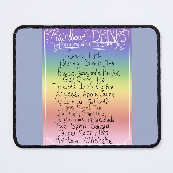 Item preview, Rainbow Cafe Drinks designed and sold by PyroAshes.