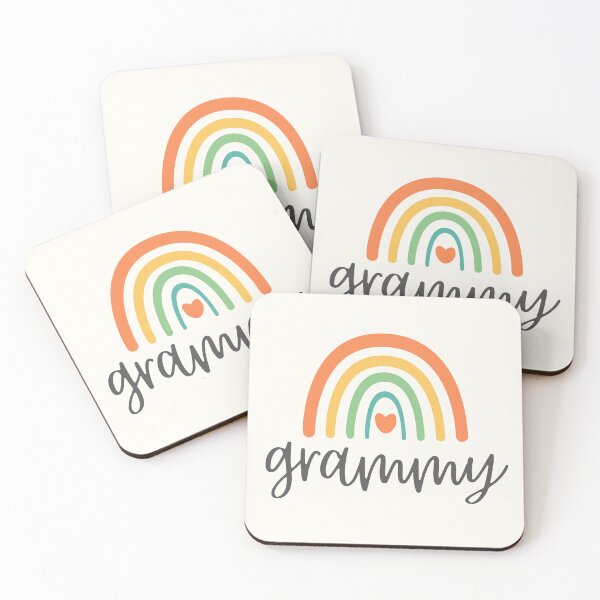 Item preview, Grammy - Colorful Cute Rainbow - Heart - Family Reunion designed and sold by patternjp.