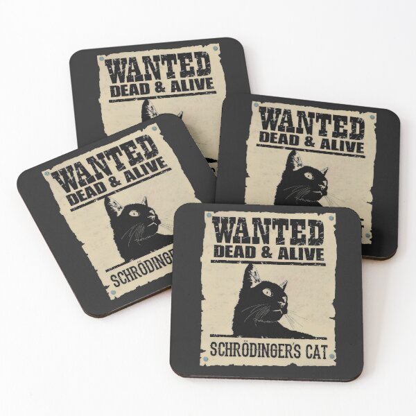 Item preview, Schrödinger Cat Wanted designed and sold by martirush.