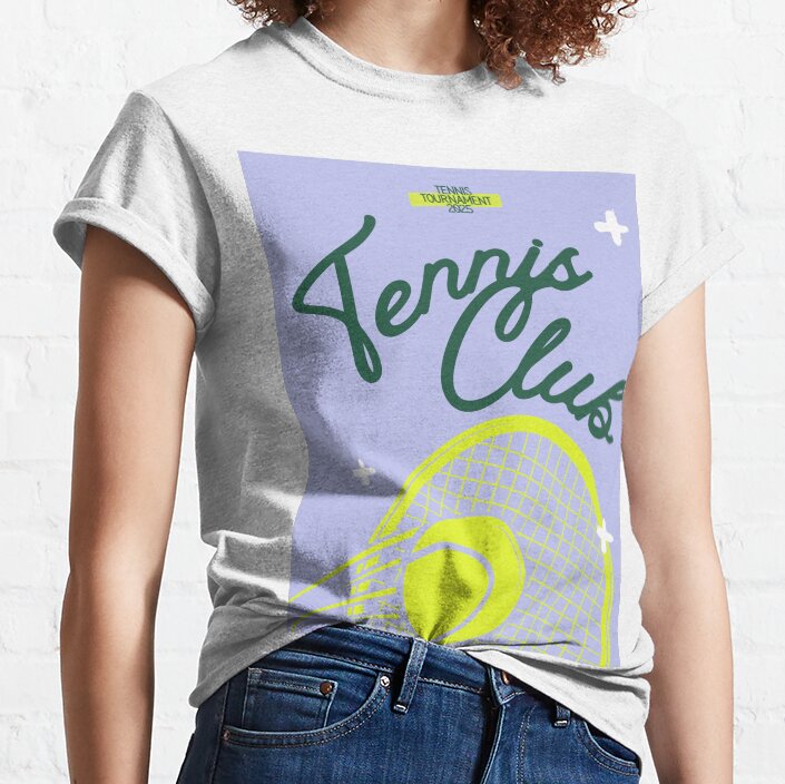 Snorider Design Tennis Club - Tennis Tournament 2025 Classic T-Shirt