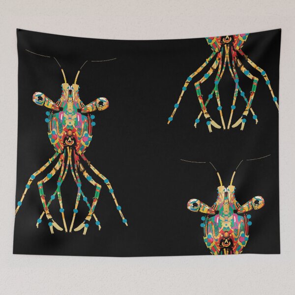 Item preview, Rainbow Shrimp designed and sold by Karin Taylor.