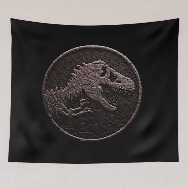 Item preview, leather rex logo jurassic designed and sold by Blck-Acid-Devil.