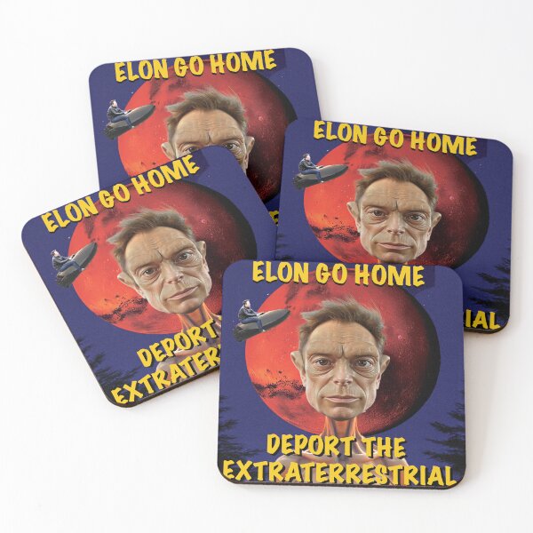 Item preview, Elon Go Home - Deport the Extraterrestrial designed and sold by Two Spirited Women.